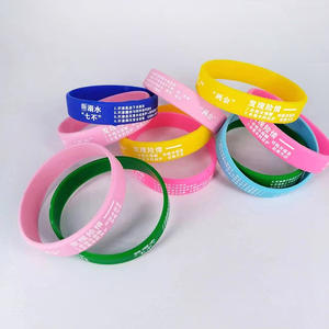 Pulseras de Seguridad de Silicona Antiahogo para Estudiantes - Bandas de Advertencia para el Campus en Verano - Product Image 1