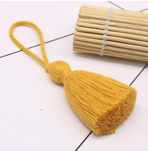 11cm <span class=keywords><strong>de</strong></span> Long coton glands frange avec accrocher ligne corde bricolage artisanat gland balancent couture rideaux vêtement décoration <span class=keywords><strong>de</strong></span> la maison accessoires - Product Image 6