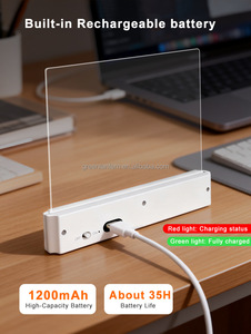 Lampe de lecture LED à clipser sur <span class=keywords><strong>livre</strong></span>, alimentée par batterie, <span class=keywords><strong>prix</strong></span> de gros, rechargeable par USB, intensité réglable, lumière blanche <span class=keywords><strong>pour</strong></span> chambre à coucher - Product Image 6