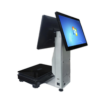 RUINAI RN-G 15,6 pouces, écran tactile capacitif 10 points, PC POS et balance avec système d'exploitation Windows/Android, Wi-Fi 6, 4 Go de RAM