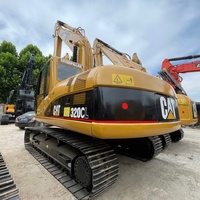 Excavadora Caterpillar 320CL Usada Lista para Enviar, Estable, Potente y de Alto Rendimiento para Regulación de Ríos y Construcción de Cimentaciones