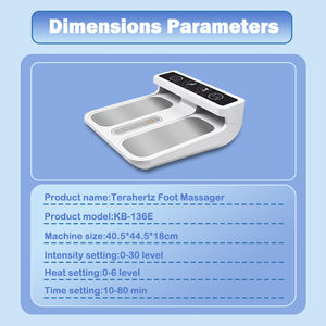 Mesin Pijat Kaki Elektrik Gelombang Terahertz P100 dengan Terapi Terahertz yang Ditargetkan pada Mesin P90 - Product Image 6