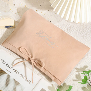 Venta Directa de Fábrica, Logotipo Personalizado, Diseño Gratuito, Bolsa de Gamuza Resistente, Reciclable y de Alta Calidad para Prendas - Product Image 2