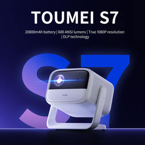 โปรเจคเตอร์โฮมเธียเตอร์พกพา รุ่น S7 รองรับ 4K แรม 2GB แบตเตอรี่ในตัว รองรับ <span class=keywords><strong>Netflix</strong></span>/YouTube พร้อมฟังก์ชั่น GTV และคาราโอเกะ - Product Image 5