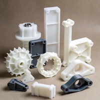 Pièces usinées en PTFE, usinage CNC, pièces en plastique usinées, usinage CNC du plastique