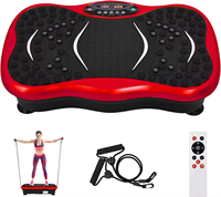 Plateforme vibrante de massage pour le sport et la gym, machine d'exercice à domicile avec vibration verticale pour le fitness