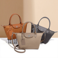 Nouveau Sac Fourre-tout Tendance en Nylon avec Fermeture Éclair, Sac Bandoulière Minimaliste et Élégant, Sac à Main Décontracté pour Femme, Sac à Épaule Polyvalent