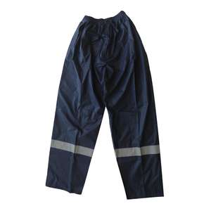 Longue veste de pluie de sécurité à capuche personnalisée Poncho Imperméable de sécurité réfléchissant d'urgence imperméable - Product Image 5