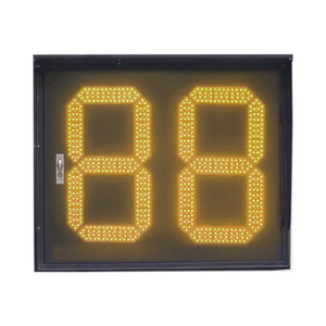 0-199s LED compte à rebours <span class=keywords><strong>Signal</strong></span> de trafic 2 chiffres 3 couleurs 800*600mm feu de circulation LED compte à rebours pour la sécurité routière - Product Image 3
