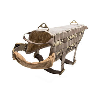 Arnés de entrenador táctico de nailon con estampado de camuflaje OEM de WEAVER, arnés de entrenamiento para perros de caza, arnés y chaleco táctico para perros - Product Image 2