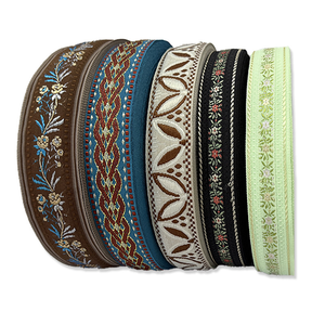 Nuova Passamaneria in Stile Etnico con Nastro Jacquard per Decorazione di Abbigliamento - Product Image 2