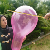 Globos de látex grandes con cuello largo para reventar, divertidos, coloridos y encantadores, ideales para jóvenes.