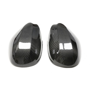 Coque de rétroviseur latéral en fibre de carbone sèche préimprégnée pour <span class=keywords><strong>BMW</strong></span> E92 E93 <span class=keywords><strong>320i</strong></span> 325i 330i Coupé 2006-2013, style adhésif - Product Image 2