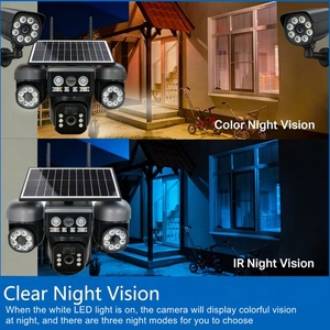Eseecloud 30MP 3Lens 15K 4G Sim Card Wifi Solar PTZ <b>Camera</b> Outdoor IP Network <b>Wireless</b> Bullet Surveillance CCTV <b>Security</b> Cameras - Product Image 6