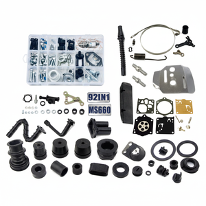 Kit Completo 92-in-1 per Motoseghe: Include Viti, Bulloni, Dadi, Clip, Sfiato Serbatoio, Tendicatena, Carburatore Completo in Gomma - Product Image 2