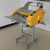 Machine à plastifier manuelle à double face à vitesse réglable 3866, vente chaude, A2 A3 380 mm, plastification à chaud et à froid, prix des machines à plastifier