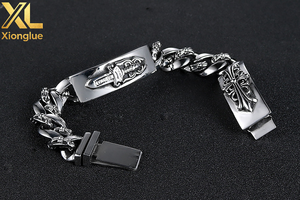 Wholesale Guangdong Metal Clavicle Chain <b>Necklace</b> with Engraving Personalization-New Market Combination Design - Product Image 5