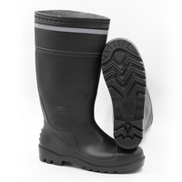 Botte de sécurité en pvc de bonne qualité, bottes de travail pour le minage