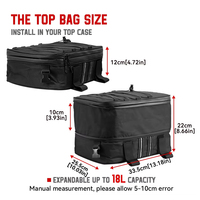 Sacs à bagages multifonctionnels pour moto, sacs supplémentaires pour BMW GS 1200 LC Adv 2013-2017 R1250GS R1200GS Adventure Top Box Pack