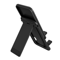 Support de bureau réglable en hauteur et en angle pour téléphone et tablette, en ABS, avec tapis antidérapant flexible, compatible avec toutes les marques, portable