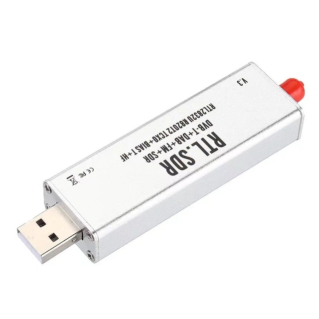 RTLSDR Receiver TCXO Temperature Compensated High Stability Full Band Software Receiver, Aviation Band ADSB