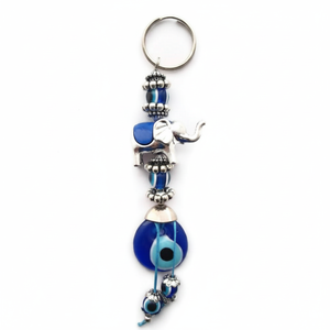LLAVERO DE OJOS MALVADOS DE VIDRIO 4X18 cm Categoría de producto única Herramienta de torneado Llavero - Product Image 2