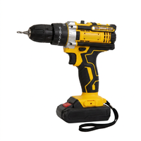 Perceuse sans fil 20V sans balais Persist, couple max. 35 Nm, vitesse variable, mandrin auto-serrant, kit tournevis électrique pour le travail du bois