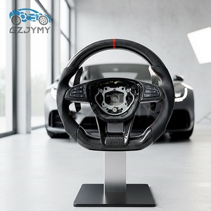 Phụ tùng xe hơi phổ biến nhất đụ<span class=keywords><strong>c</strong></span> tùy chỉnh sợi carbon chỉ đạo Wheel cho <span class=keywords><strong>Mercedes</strong></span> <span class=keywords><strong>Benz</strong></span> C63 C450 S63 E63 W205 W213 W222 A250 - Product Image 2