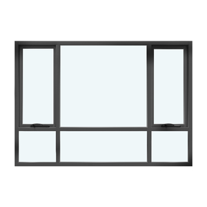 Úc tiêu chuẩn aw2047 cao cấp thiết kế hiện đại nhôm chuỗi Winder đôi tráng men mái hiên & Sash Windows - Product Image 6