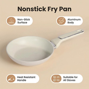 Sartén Antiadherente con Logotipo Personalizado, Base de Inducción de Aluminio, Revestimiento de Mármol, Utensilios de Cocina Duraderos, <span class=keywords><strong>Sartenes</strong></span> para Cocinar - Product Image 4