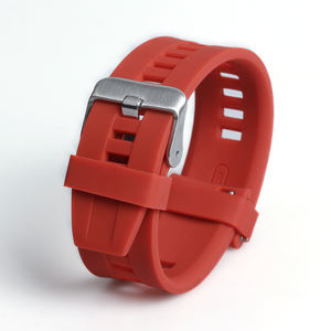 高品质硅胶表带厂家批发运动防水表带，低起订量20/22毫米2件表带 - Product Image 3