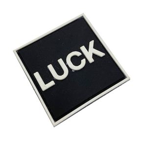Factory Customized 3d Soft Pvc Labels Rubber Brand <b>Clothes</b> Sewing Rubber Side Label Labels - Product Image 3