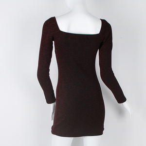 Yindian marque Privée mode hiver robe <span class=keywords><strong>vêtements</strong></span> oem dames femmes manches longues fille <span class=keywords><strong>noël</strong></span> robe décontractée - Product Image 2