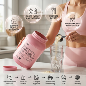 HACCP Private Label, MOQ Flessibile, Bevanda Nutrizionale per il Controllo del Peso e il Body Building Femminile, Proteine in Polvere per il Supporto della Curva Corporea - Product Image 2