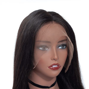 Peluca de Cabello Humano Peruano Original SUKI, Encaje Transparente 13*6, Cabello Liso Remy - Product Image 5