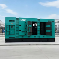 Générateur diesel silencieux Cummins haute puissance 1000/1100/1200KW 1250/1375/1500KVA Stamford avec ATS