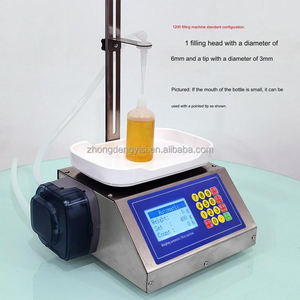Weighing Peristaltic Pump Semi-automatic Small Quantitative Liquid Essential <b>Oil</b> Nail Polish Filling <b>Machine</b> Accurate - Product Image 5