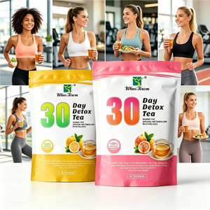 Thé Détox 30 Jours : Minceur <span class=keywords><strong>et</strong></span> Détoxification, Favorise la Digestion, Affine le Ventre, Gestion du Poids, Brûle-Graisses Antioxydant - Product Image 1