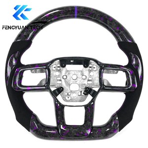 พวงมาลัยคาร์บอนไฟเบอร์แบบฟอร์จสั่งทำพิเศษสำหรับรถฟอร์ด มัสแตง จีที 350 เอส550 เอส650 เอส197 อีโคบูสต์ ปี 2005-2009 2024 2019 2017 2013 2016 - Product Image 4