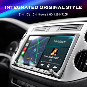 9インチユニバーサルAndroidラジオオートDVDプレーヤー2 + 32GBカーステレオGPSナビゲーションボタンとノブ付きCarplay BT WIFI - Product Image 6