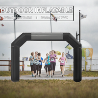 Arche gonflable publicitaire étanche en PVC pour événements sportifs en plein air, ligne de départ/arrivée