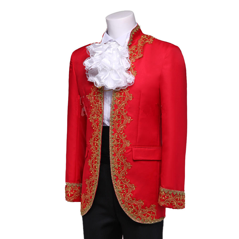 แจ็คเก็ต + กางเกง + ดอกไม้ปก