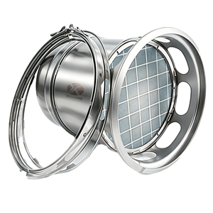 Filtre à particules diesel (DPF) industriel <span class=keywords><strong>DAF</strong></span>, neuf, catalyseur céramique en nid d'abeille, carbure de silicium pour Actros 2137441R1704 23260731704 - Product Image 1