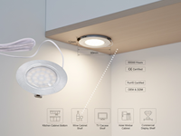 Spot LED encastré pour armoire de cuisine, mini spot LED encastré, éclairage encastré 5046-82