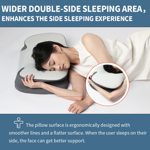 Cổ tử cung cổ gối Bộ nhớ bọt ngủ gối Ergonomic chỉnh hình cổ Hỗ trợ đường viền cho bên trở lại dạ dày tà vẹt - Product Image 5