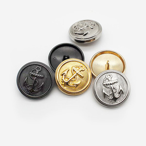 Botones <span class=keywords><strong>de</strong></span> Metal con Diseño <span class=keywords><strong>de</strong></span> <span class=keywords><strong>Ancla</strong></span>, Elegantes y al por Mayor, para Camisas, Abrigos, Gabardinas y Trajes <span class=keywords><strong>de</strong></span> Estilo Británico - Product Image 1