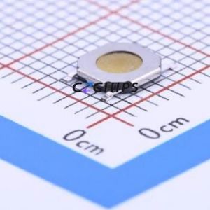 K2-1187SR-A4SW-06 Tactile Switch SMD-4P,5.2x5.2mm Switch Single Pole Single Throw Round Button 2.5N Vertical Mount - Product Image 1