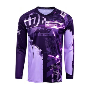 Abbigliamento Protettivo per Motocross Adulti con Logo Personalizzato Stampato, Estivo, Antivento, Traspirante, ad Asciugatura Rapida, 100% Poliestere, Taglie Grandi - Product Image 3