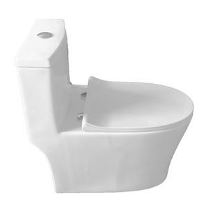 Fohome sang trọng commode không có vành siphonic phòng tắm chỗ ngồi nhà vệ sinh WC gốm một mảnh nhà vệ sinh inodoro UNA pieza modernos - Product Image 4