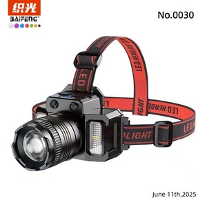 Smart Headlamp 18650 Lithium Battery Rechargeable LED High Brightness Outdoor Lighting With <b>Dimmer</b> Function - Product Image 2